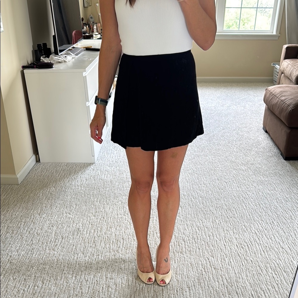 Linen skort - Picture 3 of 10